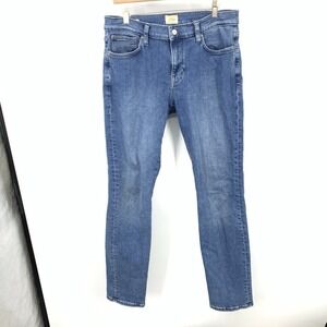 J Crew Men Size 33 X 32 Jeans 484 Slim Fit Medium Wash Pants Stretch BX862